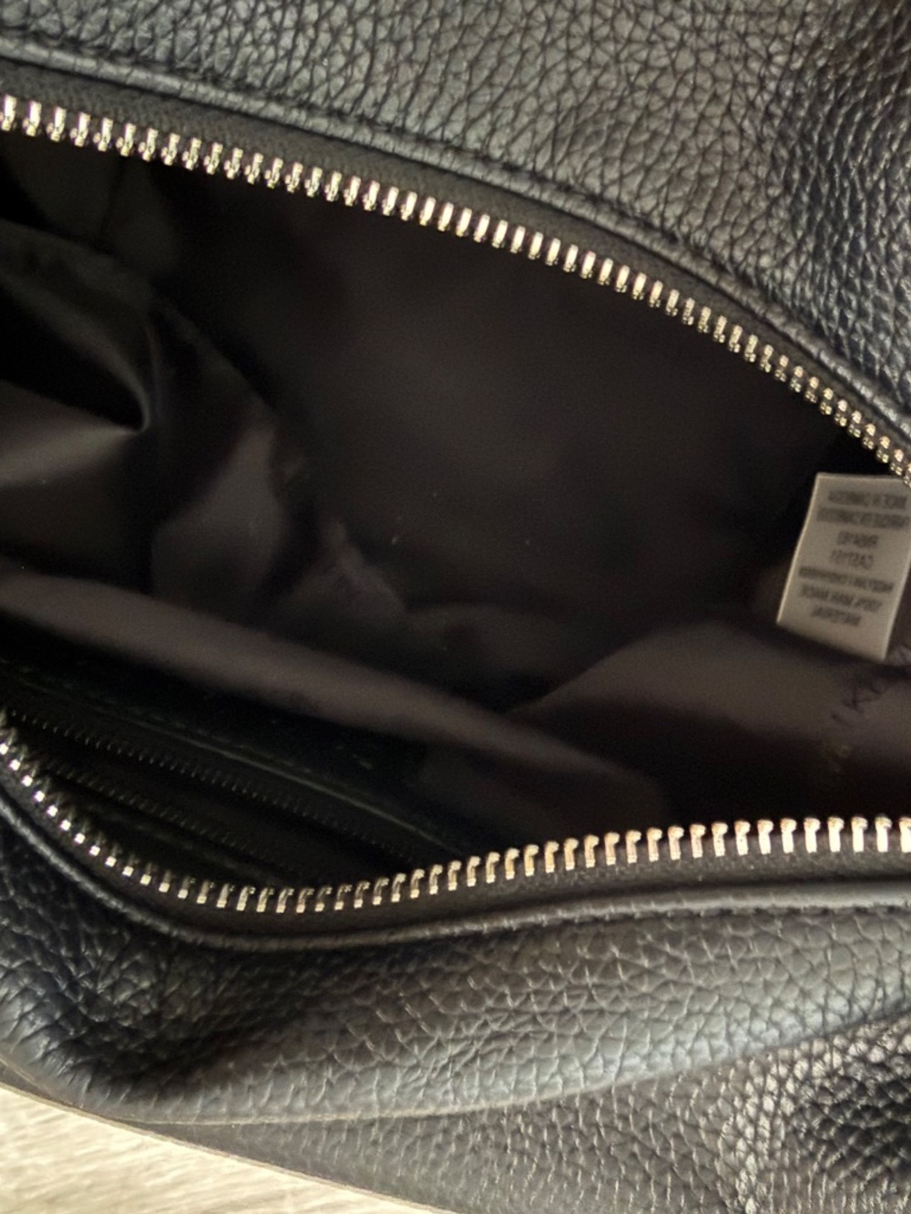 Calvin Klein Women’s Black pebbled Faux Leather Purse NWOT - Picture 12 of 15